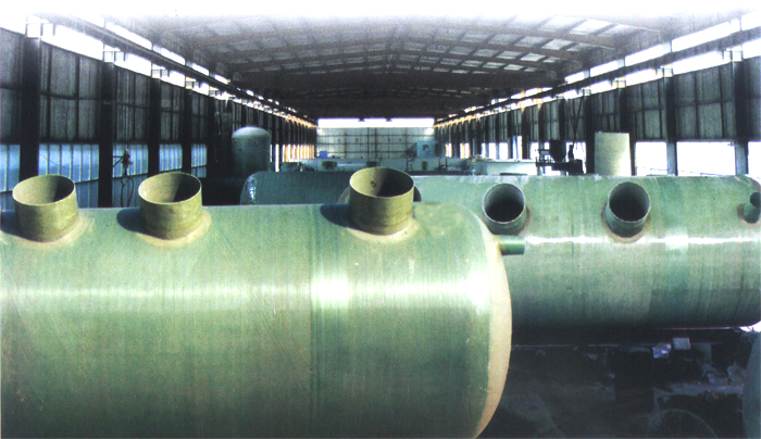 玻璃鋼化糞池工藝流程